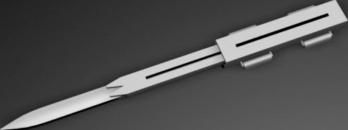 Hidden Blade 3D Model