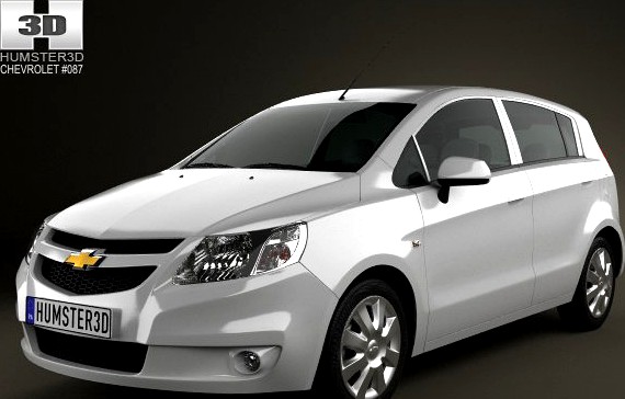 Chevrolet Sail hatchback 2012 3D Model