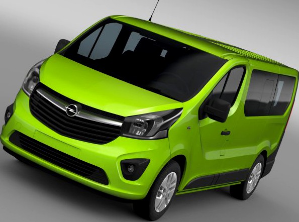 Opel Vivaro EcoFlex 2015 3D Model