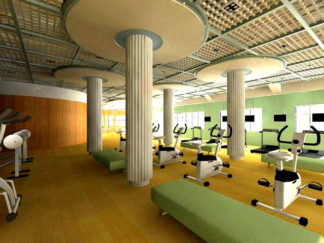 Gym 09 3D Model