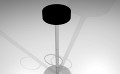 Stainless Barstool 3D Model