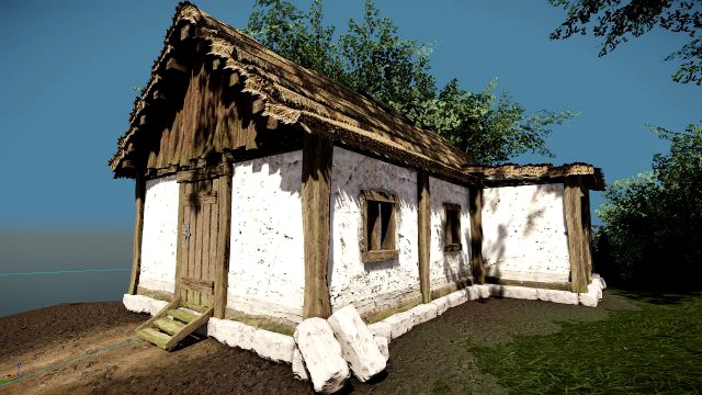 Medieval House 3D Model