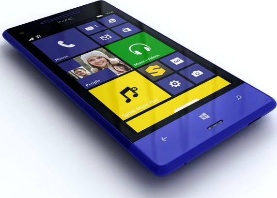 HTC 8XT 3D Model
