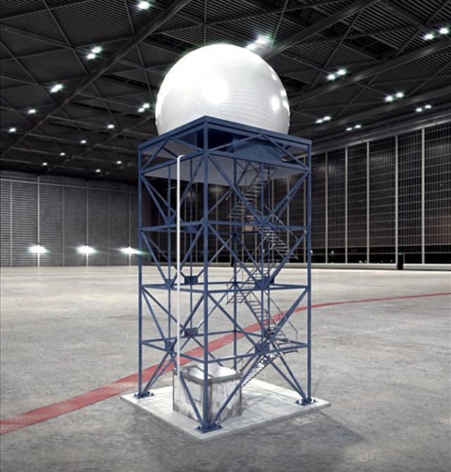 Radar 3D Model