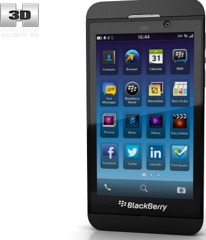 BlackBerry Z10 3D Model