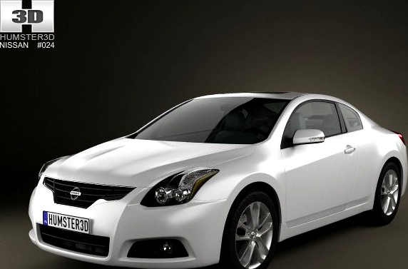 Nissan Altima coupe 2012 3D Model