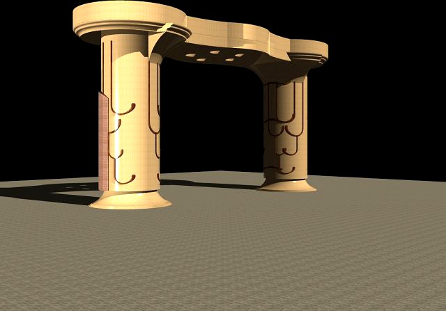 BIG ARCH 3D Model