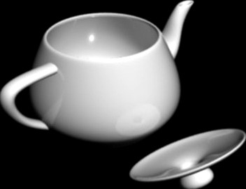 Ceramic teapot 3D Model