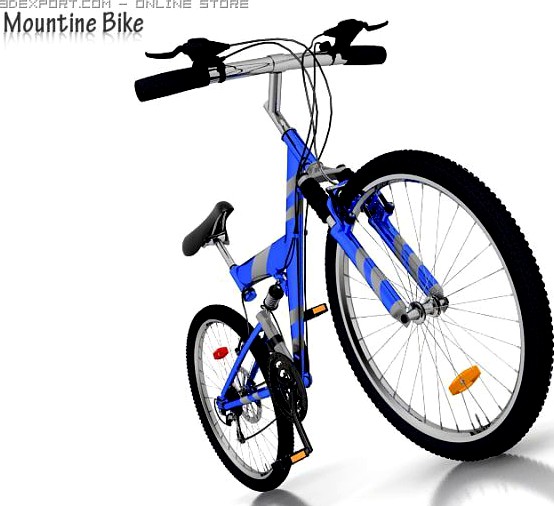 Mountine Bike 3D Model