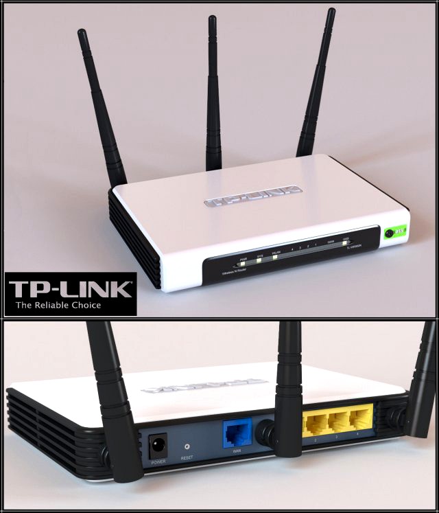 TP-Link TL WR 940N 3D Model
