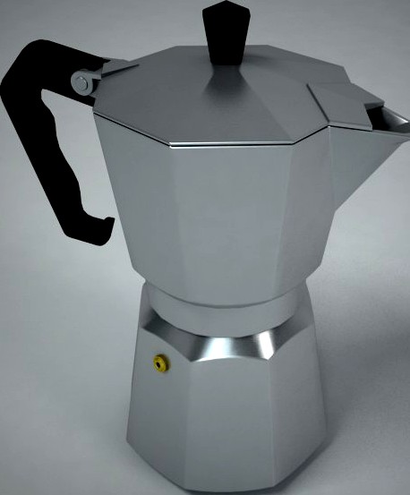 Moka Espresso Bialetti 3D Model