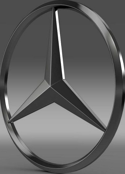 Mercedes logo 3D Model