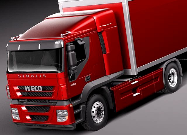 Iveco Stralis 2011 3D Model