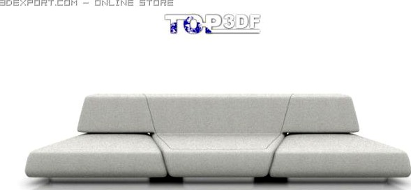 Cliff sofa 3D Model