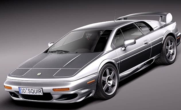 Lotus Esprit V8 2002 3D Model