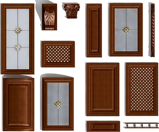 Kitchen element Set1 3D Model