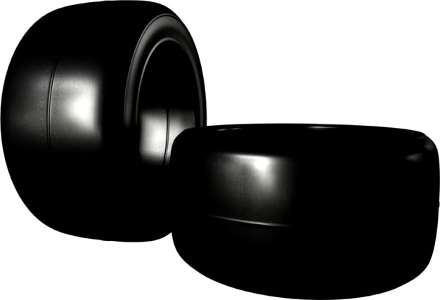 Drift Sport Tire 3D Model