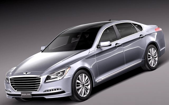 Hyundai Genesis 2015 3D Model