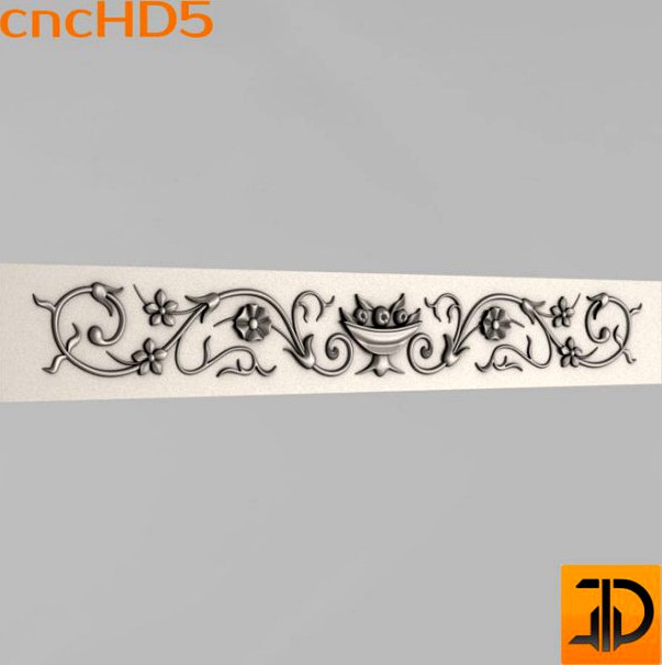 Horizontal decor 3D Model
