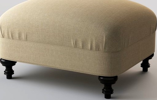 Classic Pouf 3D Model