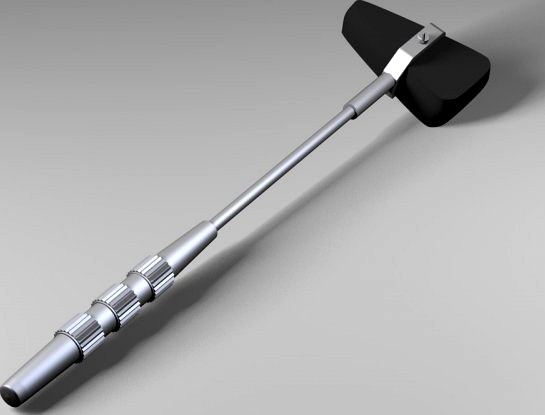 Reflex Hammer Medical Equipment 3D Model