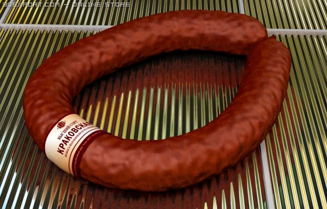 Sausage 3D Model