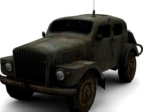 Military vehicle 3D Model