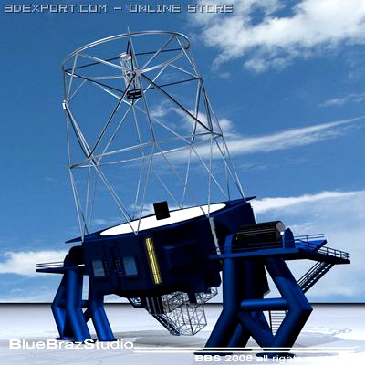 Telescope 3D Model