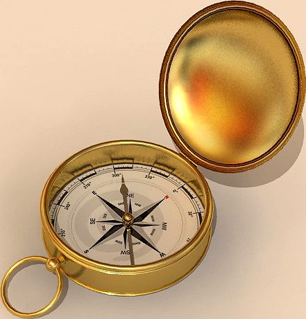 Compass 3D Model