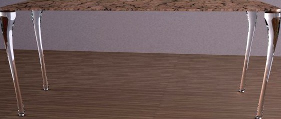 Flute table 3D Model