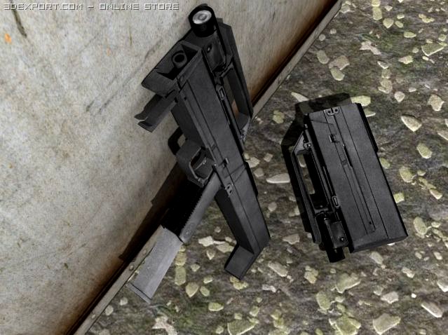 Magpul FMG9 3D Model