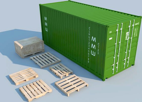 Container MAX 2011 3D Model