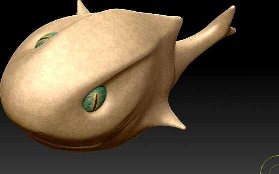 Toon Shark 3D Model