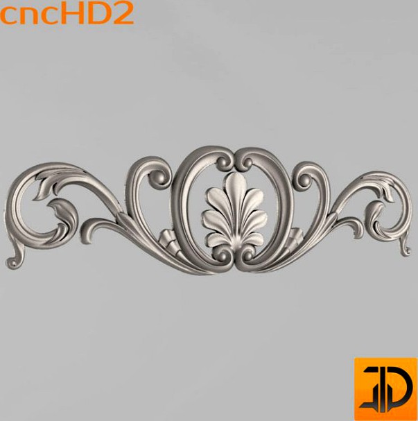 Horizontal decor 3D Model