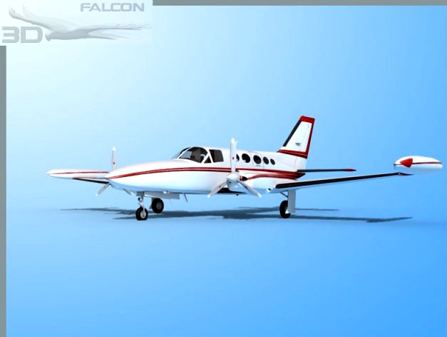 Falcon3D C414 Chancellor F06 3D Model