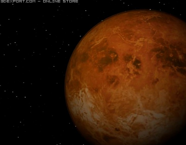 Planet Venus 3D Model