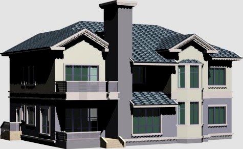 Villa 118 3D Model