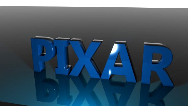 Pixar logo 3D Model