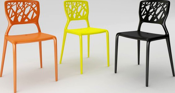 Bonaldo Design chair Viento 3D Model