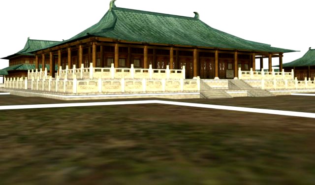 Ancient Architecture 008 3D Model