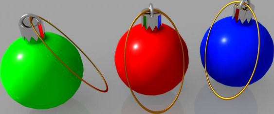 Christmas Balls 3D Model