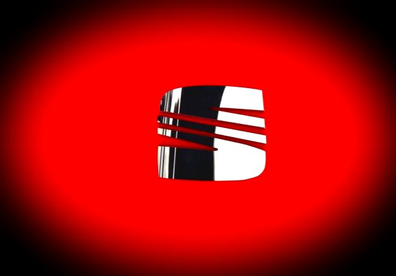 SEAT Logo Chrome 3D Model