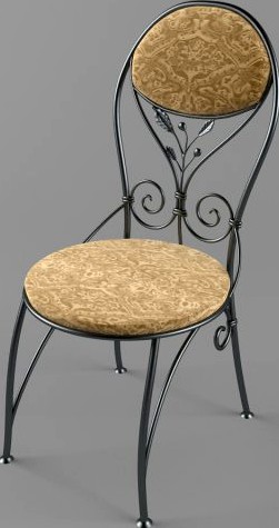 Forged chair 3D Model