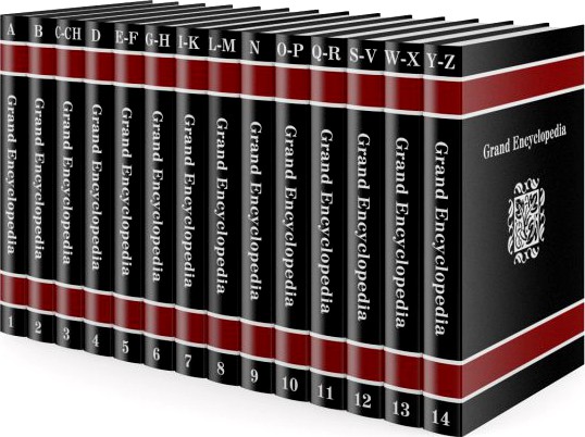 Encyclopedia Set 3D Model