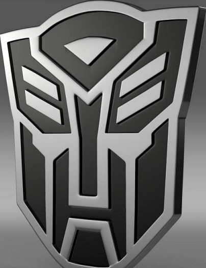 Transformer Logo 3D Model