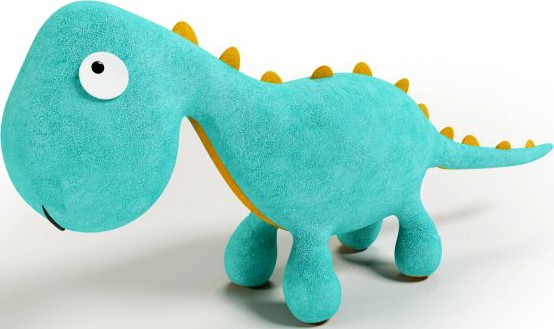 Dino Mascot 3D Model