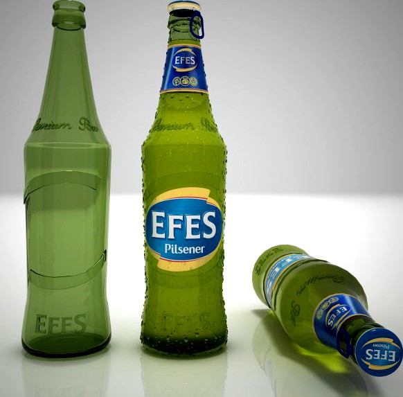 Light ale Efes 05l 3D Model