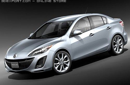 Mazda 3 sedan 3D Model