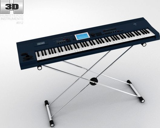 Sound Synthesizer 3D Model