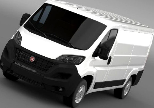 Fiat Ducato Van L2H1 2015 3D Model